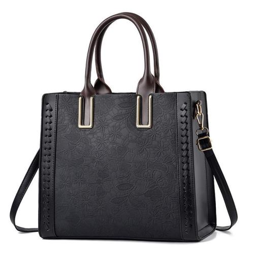 ZR643 Woman Bag Handbag Retro PU Fashion Female Portable Big High Quality Shoulder Underarm Bag Girl Versatile Tote Bag Shopping