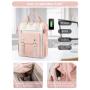 LOVEVOOK Teacher Doctor Nurse College Daypack Bags with USB Port Work Travel Business Computer Laptop Backpack Purse for Women
