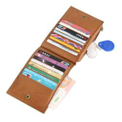 2022 Billetera De Tarjeta Luxury Leather Slim Rfid Security Bank Credit Card Holder Bag Case Men Leather Card Holder Wallet