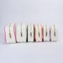 Low MOQ Wholesale Stock Multi Colors Zipper Christmas Cosmetic Bag Outdoor Travel Portable Cute Elegant Girls Canvas Makeup Bag