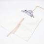 Custom Logo Printed  Large Canvas Envelope Dust Bag For Shoes White Recyclable Cotton Envelope Clothing Packing Bag