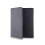 Birthday gift men wallet genuine leather RFID trifold leather wallet with ID window flip