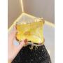 Popular Bridal Wedding Handbags For Women Evening bag Luxury Heart Shape Tassel Evening Clutch Bag For Ladies
