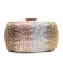 Wholesale rhinestone inlaid evening bags in stock banquet chain shoulder bags women handbags round clutch evening bags