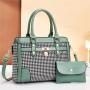 2024 Design Printed Color Contrasting Mother Bag High-capacity Women Fashion Bag Handbag Single Shoulder Diagonal Cross Bag