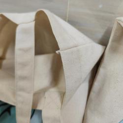 High Quality Recycled Canvas Shopping Bag Organic Gift Shoe Clothing Handle Cotton Tote Bag With Logo
