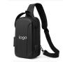 ZR824 Wholesale Male Biker Bag Password Anti-theft USB Chest Bag Men Single Shoulder Sport Waterproof Casual Crossbody Waist Bag