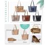 SUSEN CHRISBELLA PU leather Tote Bag Large Female Shoulder Bags With Small Purse women purses and handbags 2022 wholesale