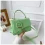 2024 New Arrival Bags Brand Golden Chain PU Leather Shoulder Bags Ladies Trendy Fashion Women's Handbags