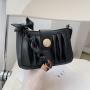 Luxury Women Pleated Ribbon Underarm Handbag China Wholesale PU Ladies Shoulder Bag High Quality  Women Cloud Handbags