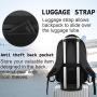 ZF081 New Computer Backpack Male Polyester Waterproof Wear Travel Outdoor Shoulder Bag Laptop Business  Bag USB Port