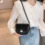Wholesale Small Half Round Leather New Style Fashion Ladies Handbags For Women Underarm Women's Bags Shoulder Bag