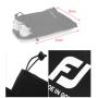 Gelory Portable Shoes Bag Travel Sports Black Dustproof Drawstring Shoe Carry Organizer Storage Bag