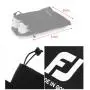 Gelory Portable Shoes Bag Travel Sports Black Dustproof Drawstring Shoe Carry Organizer Storage Bag