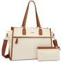 LOVEVOOK wholesale causal sports 15.6 in Work Bag for women shoulder crossbody bags large office school travel laptop tote bags