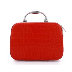 Cosmetic Bag COM004 Large Capacity Handheld Makeup Women Bag Korean Version With Mirror Portable Storage Small Makeup Box
