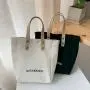 Wholesale High Quality Fashionable Cheap Custom Logo Portable Handbag Women Durable Canvas Travel Tote Bags