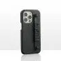 Luxury Pebble Leather Hand Mobile Phone Case Cover With Handle Finger Strap For Iphone Xs 12 13 14 15 Mini Pro Max 11 Plus