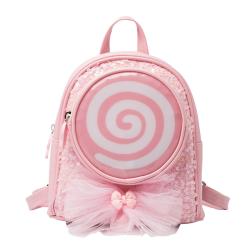 Fashionable Girl Backpack Designer Ita Bag Clear PVC Custom Ita Bag Pin Display