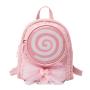 Fashionable Girl Backpack Designer Ita Bag Clear PVC Custom Ita Bag Pin Display