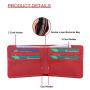 Compact Front Pocket Wallets RFID Blocking Credit Card Holder Mens Slim Wallet