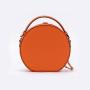 2024 Custom Crocodile Genuine Leather Round Handbag For Women Ladies Circle Purse