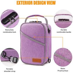 Pink Custom Durable Smell-proof Pouch Bags Carbon Lined Smell Proof Bag Lock For Women Lady