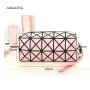 Makeup Tool Storage Bag Foldable Rhombus Folding Grid Travel Cosmetic Organizer Shower Bathroom Bag for Men Women