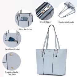 LOVEVOOK custom logo fashion Tote Purse and Shoulder Bag with Matching Wallets Set 3pc classic women and girls hand bags