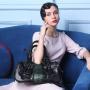 OEM ODM Custom Sac A Main Femme Luxe Luxury Genuine Real Snake Skin Leather Vintage Baguette Tote Bags Handbags for Women