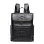 Crocodile shine backpack Latest fashion Alligator patterned backpack for men