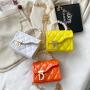 New diamond lattice jelly bag 2024 ladies handbags fashion women's crossbody small perfume jelly bag