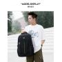 Factory Custom LOGO Large Capacity Men's Black Oxford Laptop Backpack Casual and Waterproof with USB for Business Travel Bag