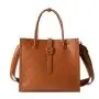 2024 Custom Logo Quilted Embroidery PU Leather Tote Bag Handbag For Women Luxury