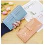 2023 New Stone Pattern Fashion Long Women's Purses Multi-Slot Zipper Large Capacity Pu Leather Wallet Hot-selling Handbags