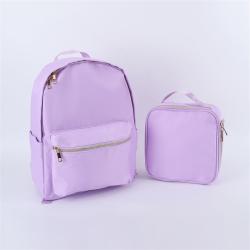 Keymay Top Sale Back to School Personalized Chenille Varsity Letter Patches Waterproof Book Bags Cute Backpack Girls School Bags