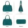 LOVEVOOK Fashion Shiny Patent Leather Handbags Crossbody Shoulder Bags Satchel Purses Top Handle Stylish Wedding Bags for Women