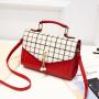 Hot sales women's bag 2024 new fashion small square bag beaded casual simple Korean style diagonal shoulder cross body bag
