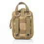 outdoor multi-function Camping Tactical Waist Bag Emergency Survival Medical Bag First Aid Kit Molle Pouch