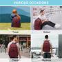 Free sample LOVEVOOK Work Travel Backpack 17in Anti Theft Computer Bag Waterproof College Bookbag Men laptop backpacks
