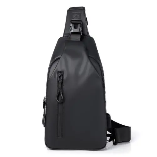New Men's Business Chest Bag Korean Version Of The Summer Shoulder Oblique Cross Bag Nylon Cloth More Than Layer Texture Bag