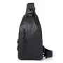 New Men's Business Chest Bag Korean Version Of The Summer Shoulder Oblique Cross Bag Nylon Cloth More Than Layer Texture Bag