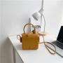 PU Korean Hand Bag Women Handbags Fashion Small Square Bag Leisure Single Shoulder Slant Crossbody Bag