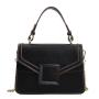 New Trendy Style Women's Shoulder Bag China Supplier's Fashionable Handbag with Zipper Closure Single Handle Portable PU Lining