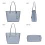 2022  LOVEVOOK designer handbags famous brands pu ladies shoulder bags Tote Satchel Hobo 3pcs Set women purses and handbags