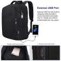 Factory Direct Sale Custom Business Laptop Backpack Fashion Waterproof Oxford School Bag with Anti-Theft USB Unisex