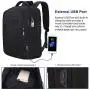 Factory Direct Sale Custom Business Laptop Backpack Fashion Waterproof Oxford School Bag with Anti-Theft USB Unisex