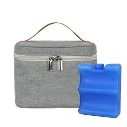 Insulated Breast Milk Baby Bottle Storage Bag Breast Milk Cooler Bag With Ice Pack