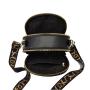 KBW451 New Women Bags Net Red Single Shoulder Bag Fashion Wide Shoulder Strap Rhombus Ladies Handheld Crossbody Small Round Bag
