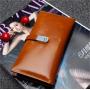 Jranter OEM ODM Carteras De Cuero Billeteras  Para Mujeres Designer Genuine Cow Leather Women Lady Clutch Purse Long Wallet